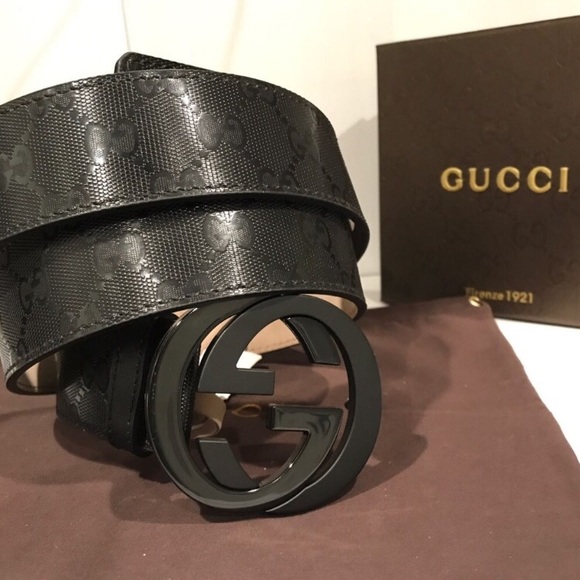 Authentic Gucci belt comes with box and dust bag - Picture 1 of 6